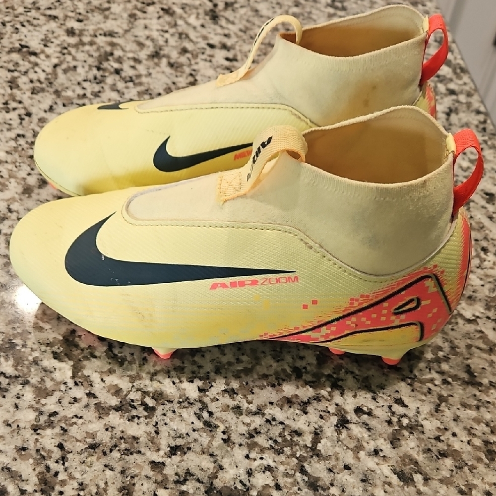 Nike Yellow Soccer Cleats